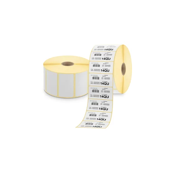 Etichette Zebra 38X25MM bianche 2000pz termiche compatibili per Zebra GK420,ZD420,ZD421,ZD620 Z-2000D